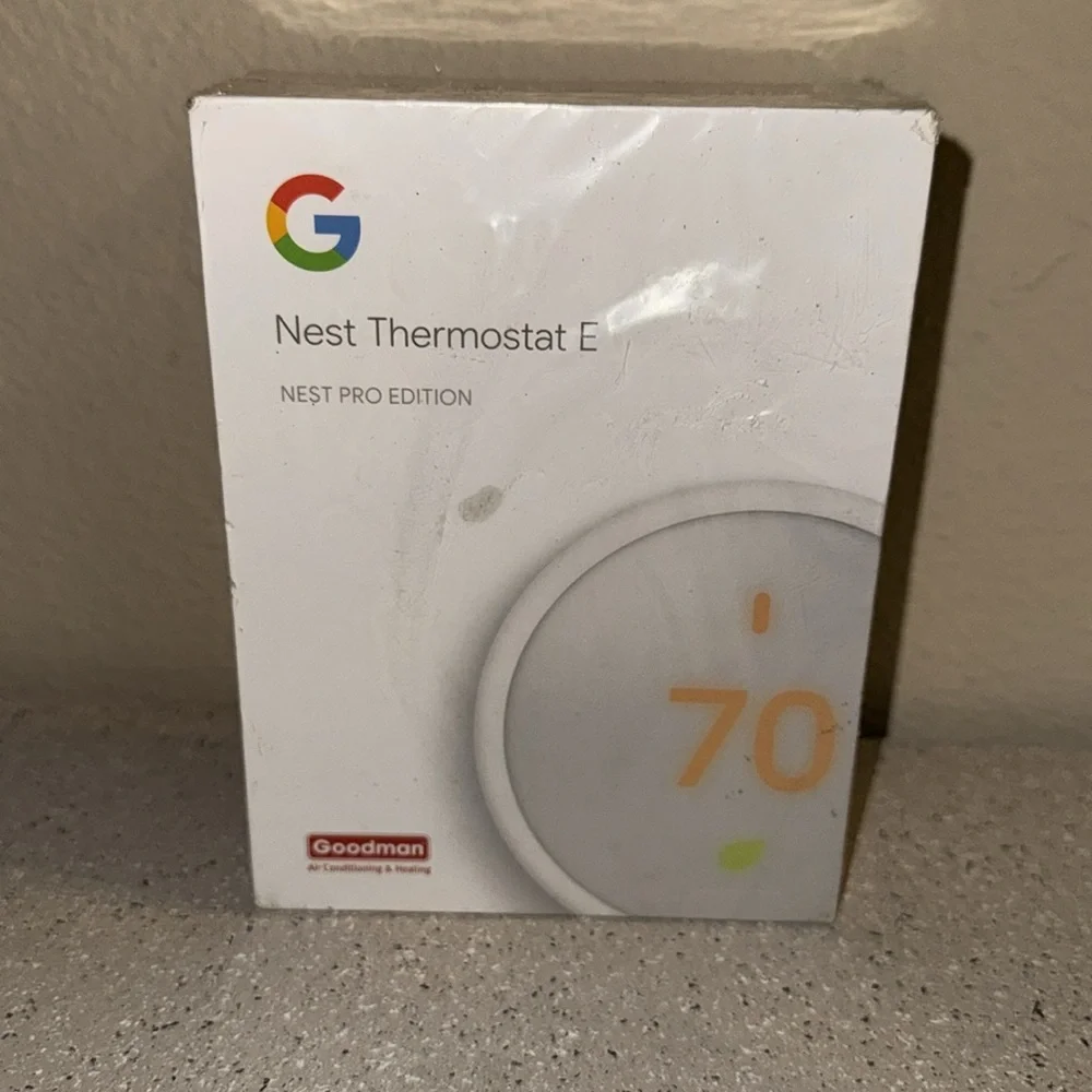 Google Nest Thermostat E Nest Pro Edition New in Box‎